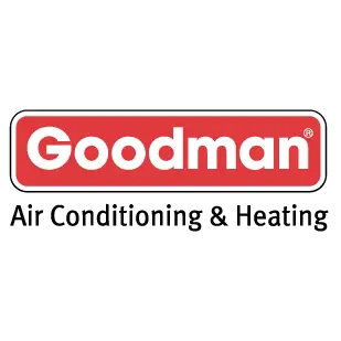goodman company logo, An HVAC brand we carry.