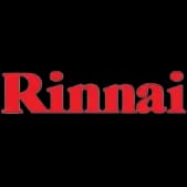 rinnai company logo, An HVAC brand we carry.